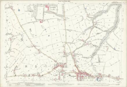 Lancashire XCIII.5 (includes: Orrell; Upholland) - 25 Inch Map