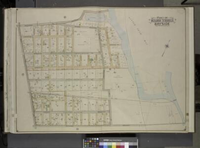 Queens, Vol. 3, Double Page Plate No. 18; Part of     ward Three Bayside; [Map bounded by Crocheron Ave., Bayside Boulevard, Bell      Ave., Bismarck Ave., Lamartine Ave., Warburton Ave., Ashburton Ave., Montauk     Ave., Lawrence Boulevard, Broadway,