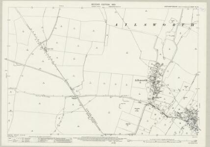 Northamptonshire VII.12 (includes: Ailsworth; Castor; Sutton; Upton) - 25 Inch Map