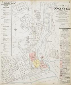 Insurance Plan of Swansea: Key Plan