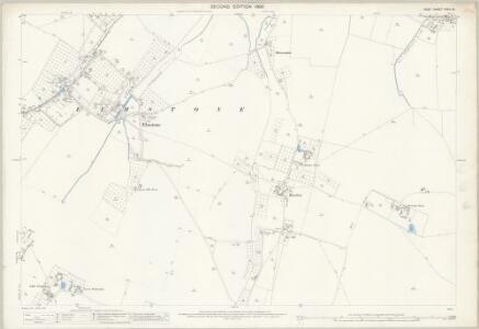 Kent XXXVI.16 (includes: Ash; Preston) - 25 Inch Map