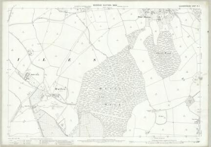 Gloucestershire XX.4 (includes: Stanway; Temple Guiting) - 25 Inch Map