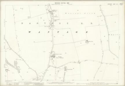 Berkshire XX.2 (includes: Letcombe Regis; Lockinge; Wantage) - 25 Inch Map