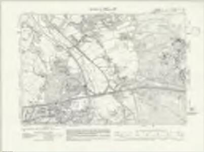Surrey XV.SE - OS Six-Inch Map