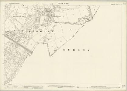 Berkshire XLVIII.1 & 5 (includes: Chobham; Egham; Sunningdale; Sunninghill; Windlesham) - 25 Inch Map