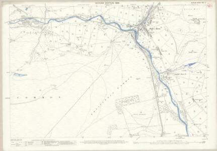 Durham XXIII.3 (includes: Stanhope) - 25 Inch Map