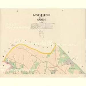 Lampersdorf - c3795-1-001 - Kaiserpflichtexemplar der Landkarten des stabilen Katasters