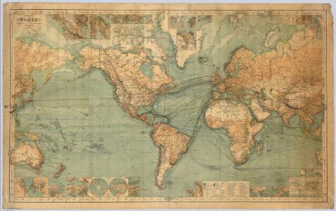 World On Mercator's Projection