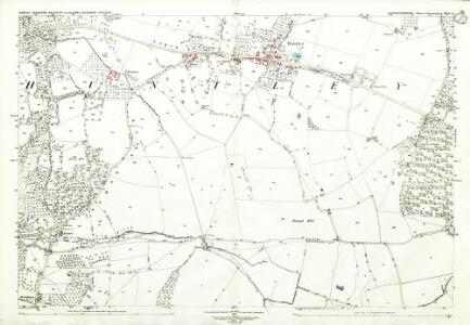 Gloucestershire XXIV.14 (includes: Blaisdon; Churcham; Huntley; Westbury on Severn) - 25 Inch Map