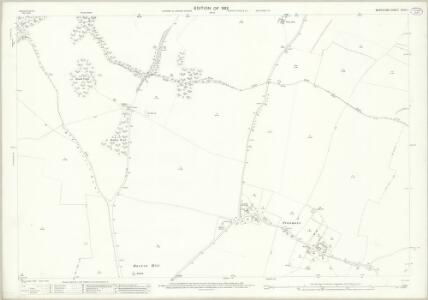 Berkshire XXVII.1 (includes: Beedon; East Ilsley; Farnborough; Peasemore) - 25 Inch Map