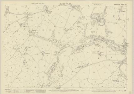 Denbighshire XIII.7 (includes: Bylchau; Denbigh; Henllan; Llanrhaeadr Yng Nghinmeirch Urban) - 25 Inch Map