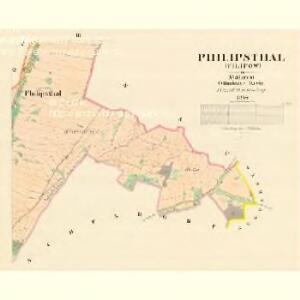 Philipsthal (Filipow) - m0616-1-002 - Kaiserpflichtexemplar der Landkarten des stabilen Katasters
