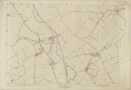 Suffolk LXIV.1 (includes: Cockfield; Thorpe Morieux) - 25 Inch Map