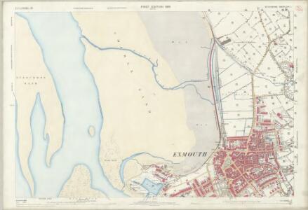 Devon CIII.1 (includes: Kenton; Littleham; Withycombe Raleigh) - 25 Inch Map