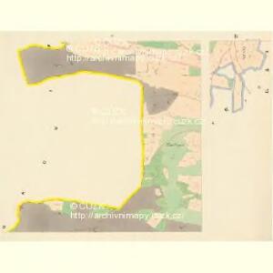 Blattna (Blatna) - c0268-1-004 - Kaiserpflichtexemplar der Landkarten des stabilen Katasters