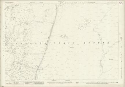 Brecknockshire XLIV.1 (includes: Glyntawe; Ystradgynlais Higher) - 25 Inch Map