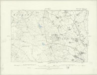 Cornwall LXXXIV.NW - OS Six-Inch Map