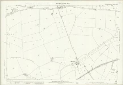 Gloucestershire XXVIII.6 (includes: Guiting Power; Hawling; Naunton) - 25 Inch Map