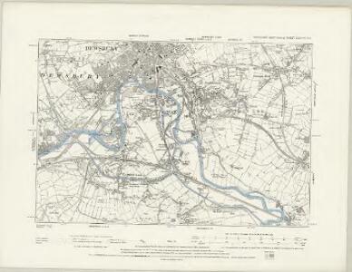 Yorkshire CCXLVII.NW - OS Six-Inch Map