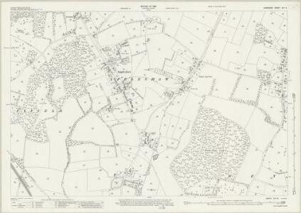 Hampshire and Isle of Wight XV.14 (includes: Appleshaw; Fyfield; Penton Grafton) - 25 Inch Map