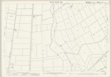 Cambridgeshire III.12 (includes: Newton; Sutton St Edmund; Tydd St Giles; Tydd St Mary) - 25 Inch Map