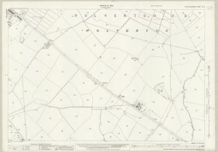 Buckinghamshire IX.15 (includes: Wolverton) - 25 Inch Map