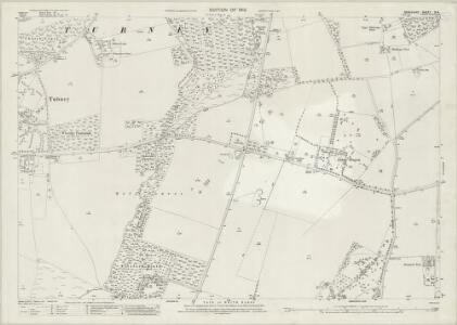 Berkshire IX.4 (includes: Abingdon St Helen Without; Frilford; Marcham; Tubney) - 25 Inch Map
