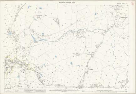 Cheshire LXVI.2 (includes: Audlem; Buerton) - 25 Inch Map