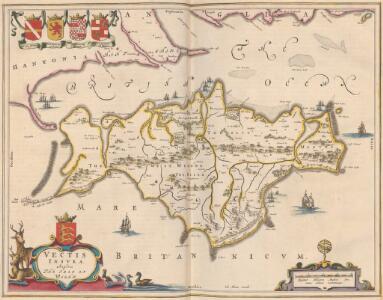 Vectis Insula. Anglice The Isle Of Wight. [Karte], in: Theatrum orbis terrarum, sive, Atlas novus, Bd. 4, S. 183.