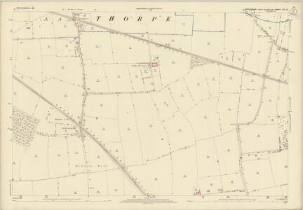 Lincolnshire CVI.12 (includes: Asgarby and Howell; Burton Penwardine; Heckington; Kirkby La Thorpe) - 25 Inch Map