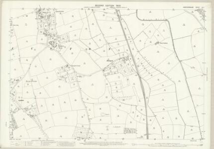 Herefordshire XII.7 (includes: Eye Moreton And Ashton; Eyton; Kimbolton With Hammish; Luston) - 25 Inch Map