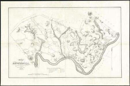 Map of Haverhill, Massachusetts