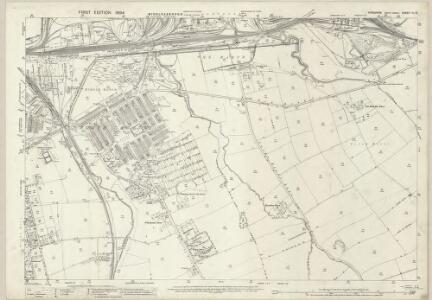 Yorkshire VI.15 (includes: Eston; Middlesbrough) - 25 Inch Map