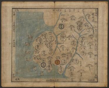 韓國輿地圖：黃海道