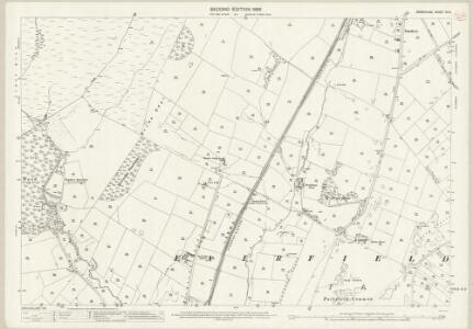 Derbyshire XV.9 (includes: Fairfield; Green Fairfield; Wormhill) - 25 Inch Map