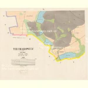 Tiecharowitz - c7873-1-006 - Kaiserpflichtexemplar der Landkarten des stabilen Katasters