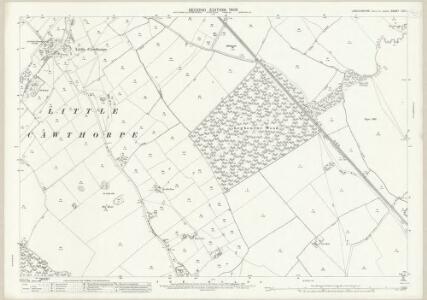 Lincolnshire LVI.11 (includes: Haugham; Legbourne; Little Cawthorpe; Muckton; North Reston) - 25 Inch Map
