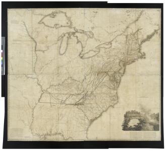 A map of the United States of North America: drawn from a number of critical researches / By A. Arrowsmith.