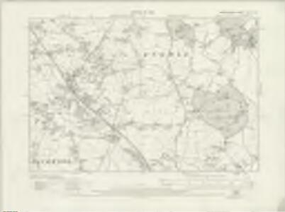 Warwickshire XXV.NW - OS Six-Inch Map