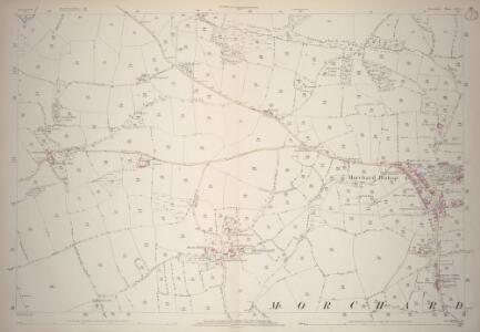 Devon LIV.3 (includes: Lapford; Morchard Bishop) - 25 Inch Map