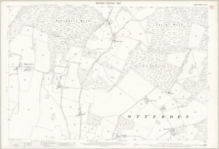 Kent XLIV.10 (includes: Doddington; Otterden; Wichling) - 25 Inch Map
