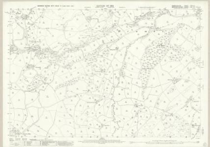 Denbighshire XXXII.10 (includes: Llandderfel; Llanfihangel Glyn Myfyr; Llangwm) - 25 Inch Map