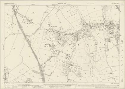 Kent XXIX.9 (includes: Dunton Green; Otford; Shoreham) - 25 Inch Map