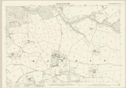 Worcestershire XIII.9 (includes: Bayton; Mamble) - 25 Inch Map