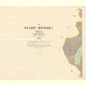 Wesseli - m3360-1-003 - Kaiserpflichtexemplar der Landkarten des stabilen Katasters