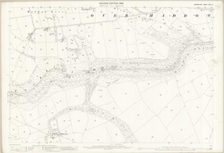 Derbyshire XXVIII.2 (includes: Monyash; Over Haddon; Youlgreave) - 25 Inch Map