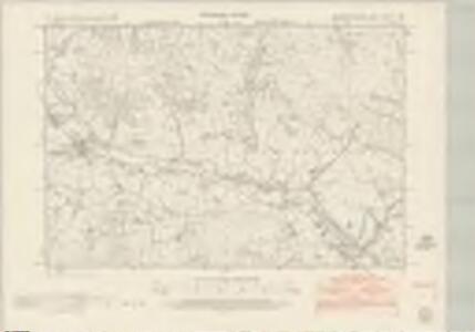 Montgomeryshire XXXV.NW - OS Six-Inch Map