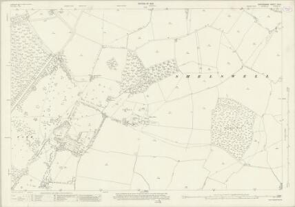 Oxfordshire XVII.3 (includes: Cottisford; Finmere; Hethe; Mixbury; Newton Purcell with Shelswell) - 25 Inch Map