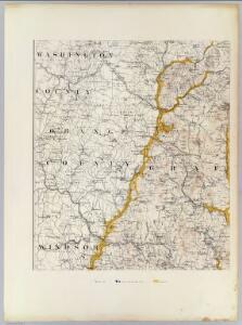 (Topographic and glacial feature map of New Hampshire.  Sheet 2)