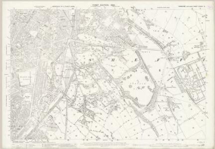 Yorkshire CCXCIV.12 (includes: Sheffield) - 25 Inch Map